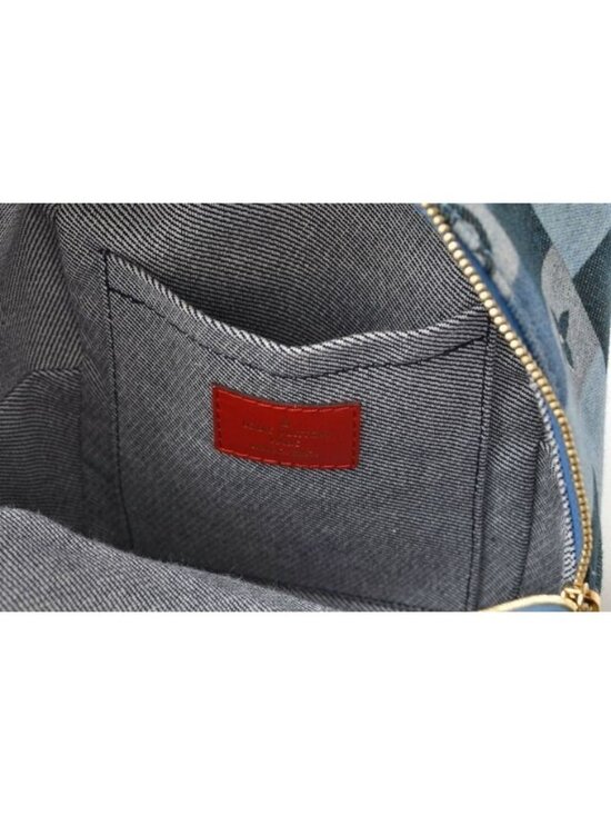 Louis Vuitton Backpack Mini Shoulder Bag Denim Monogram Palm main image 4